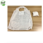 60 X 44CM Custom Printing Eco Friendly Accessories RPET 210T Shopping Bag White Color supplier